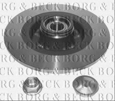 BORG & BECK bwk988 -  Комплект подшипника ступицы колеса